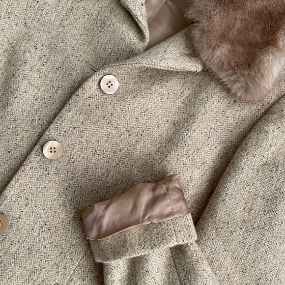 Jacket wool and silk - Picture 3 of 9